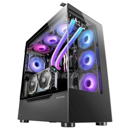 Mars Gaming MC-ULT Caja de ordenador Torre Negro